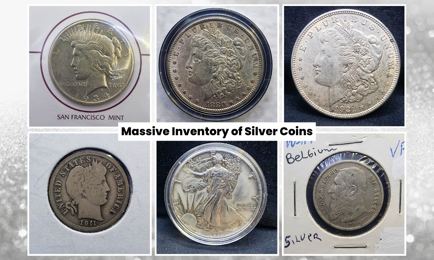 Massive Inventory of Silver Coins